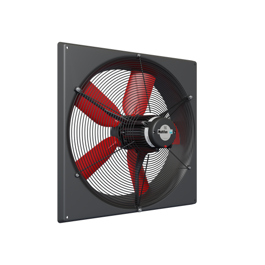 V6E63K Vostermans Ventilation Multifan Panel Fan 63CM Wireguard Single-Phase Agricultural and Industrial Applications With Water and Dust Resistant Fan Motor (IP5), Class F Insulation, Stainless Steel Fasteners - 120V, 240V, 60HZ, 24 Inch